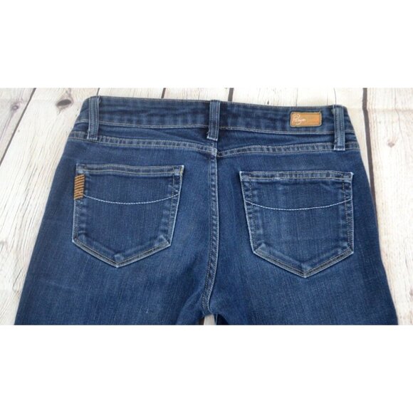 PAIGE DENIM Women's Skyline Skinny Jeans SIZE 27 Dark Wash - Picture 3 of 7